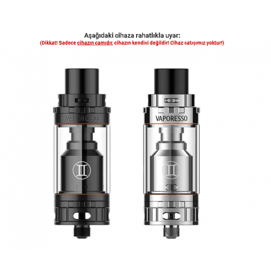 Vaporesso Gemini RTA Atomizer Camı