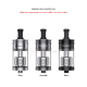 Vapefly Alberich 2 MTL RTA Atomizer Camı - Alberich 2 MTL RTA Cam