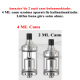 Ambition Mods Amazier MTL RTA Atomizer Camı - Amazier Cam