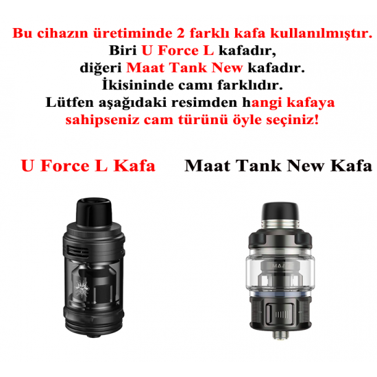 VooPoo Argus MT Kit Atomizer Camı - Argus MT Cam
