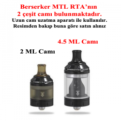 Vandy Vape Berserker V1 MTL RTA Atomizer Camı