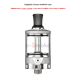 Ambition Mods Bishop 2 MTL RTA Atomizer Camı - Bishop 2 Cam