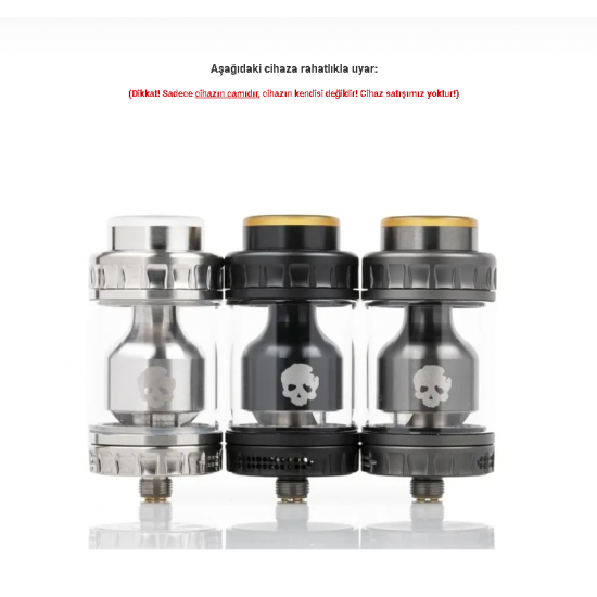Dovpo Blotto RTA Atomizer Camı - Blotto RTA Cam