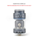 Dovpo Blotto Single Coil RTA Atomizer Camı - Blotto Single Cam