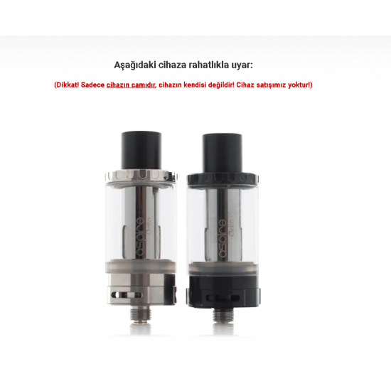 Aspire Cleito Atomizer Camı