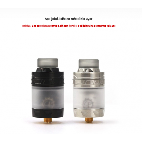 Advken CP TF RTA Atomizer Camı
