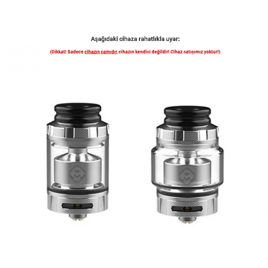 HellVape Destiny RTA Atomizer Camı - Destiny RTA Cam