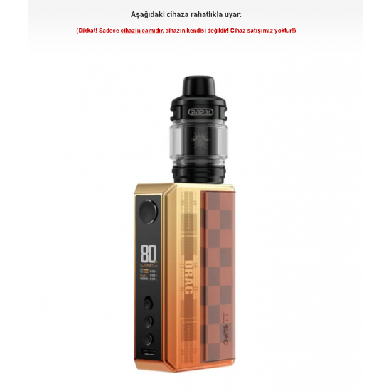 VooPoo Drag 5 Atomizer Camı