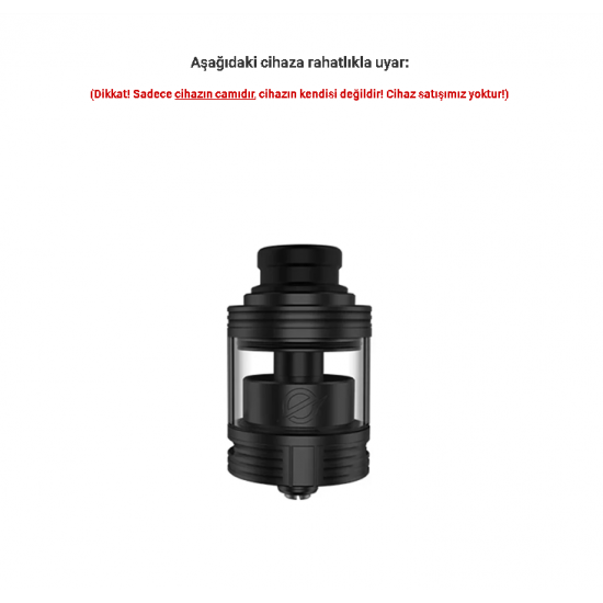 Yachtvape Eclipse RTA Atomizer Camı - Eclipse Cam