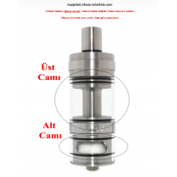 EHPRO eTank F1 RTA Atomizer Camı