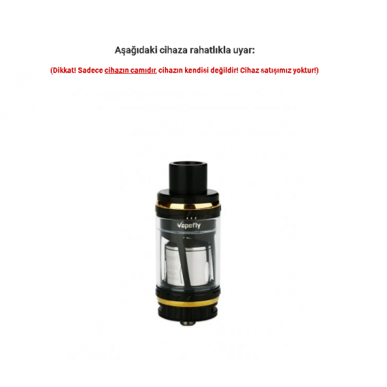 Vapefly Fantasy Sub Ohm Tank Atomizer Camı - Fantasy Cam