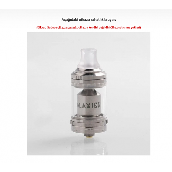 Vapefly Galaxies MTL RTA Atomizer Camı - Galaxies MTL RTA Cam