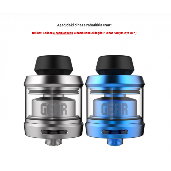 OFRF Gear RTA Bubble Atomizer Camı - Gear RTA Cam