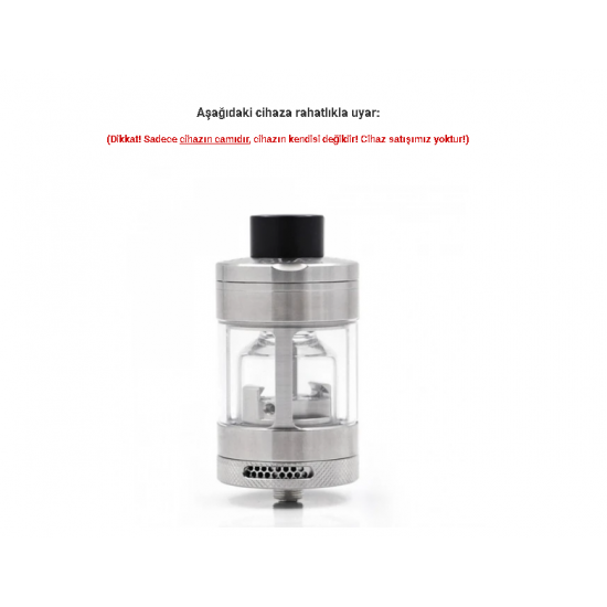 Steam Crave Glaz V2 RTA Atomizer Camı - Glaz V2 RTA Cam