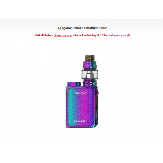Smok G Priv Baby Atomizer Camı - G Priv BABY Cam