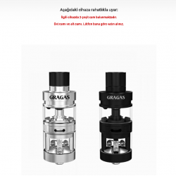 Oumier Gragas RDTA Atomizer Camı