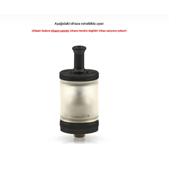 Taifun GTR 25 MM Klon Atomizer Camı
