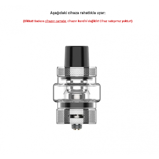 Vaporesso GTX Tank 22 Bubble Atomizer Camı