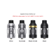 Vapefly Gunther Sub Ohm Tank Atomizer Camı - Gunther Cam