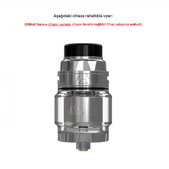 Augvape İntake Single Atomizer Camı - İntake Single Cam