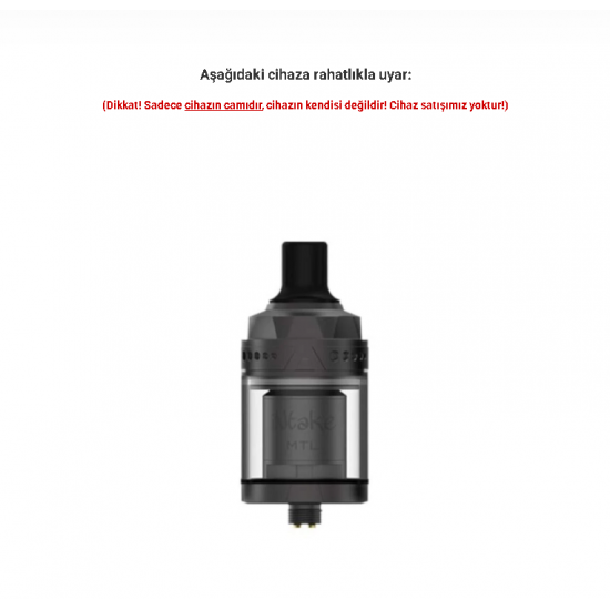 Augvape İntake MTL Atomizer Camı