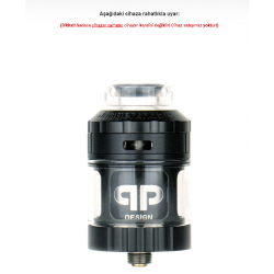 QP Desing Juggerknot V2 RTA Atomizer Camı