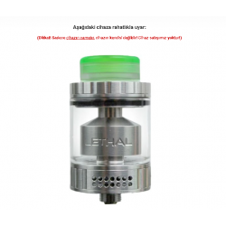 QP Desing Lethal RTA Atomizer Camı
