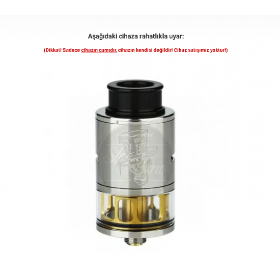 Advken Mad Hatter 24 RDTA Atomizer Camı