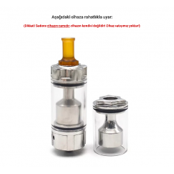 Uzimods Major V2 RTA Atomizer Camı