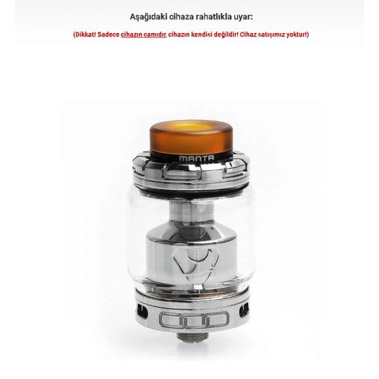 Advken Manta RTA Atomizer Camı - Manta RTA Cam