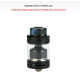 Aqua Master V2 RTA Atomizer Camı