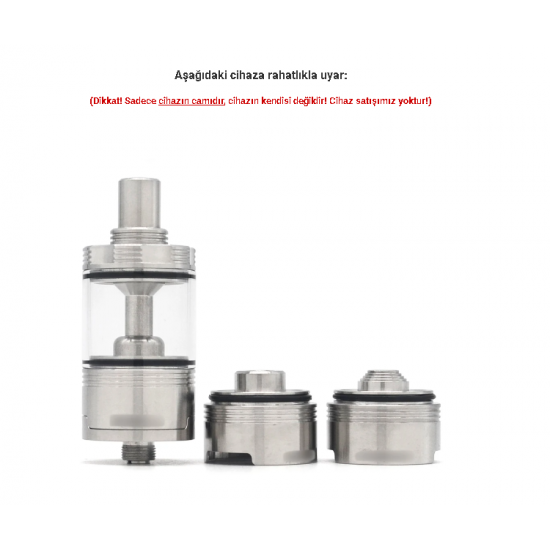 Ulton Moka RTA Atomizer Camı - Moka RTA Cam