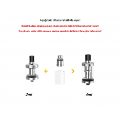 Aspire Nautilus X Atomizer Camı