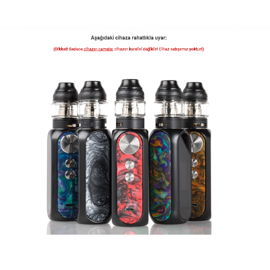 OBS Cube Kit Atomizer Camı - OBS Cube Cam