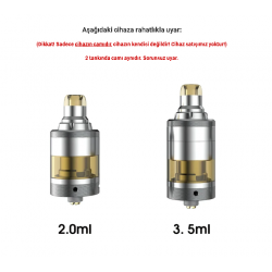 Yachtvape Pandora MTL RTA Atomizer Camı