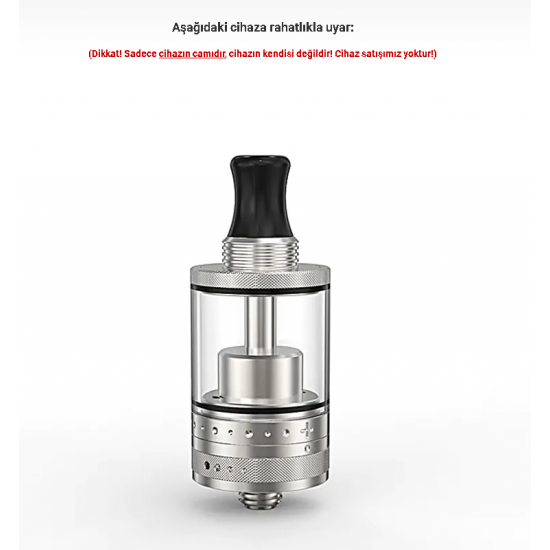 Ambition Mods Purity Plus Atomizer Camı - Purity Plus MTL RTA Cam