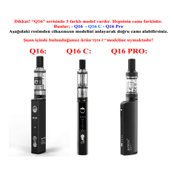 Justfog Q16 C Atomizer Camı