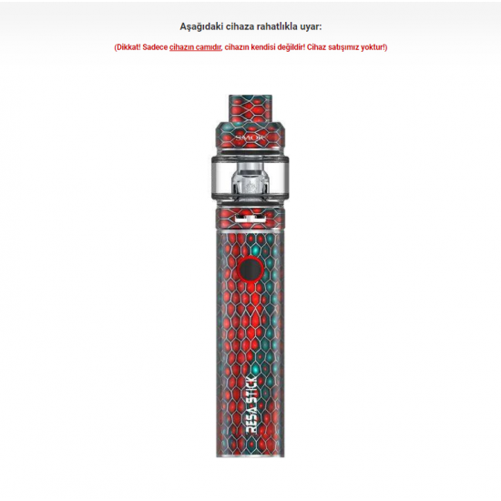 Smok Resa Stick Atomizer Camı - Resa Stick Cam