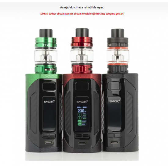 Smok Rigel Atomizer Camı - Rigel Cam