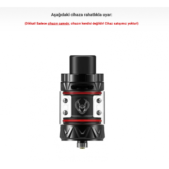 HorizonTech Sakerz Tank Atomizer Camı - Sakerz Tank Cam