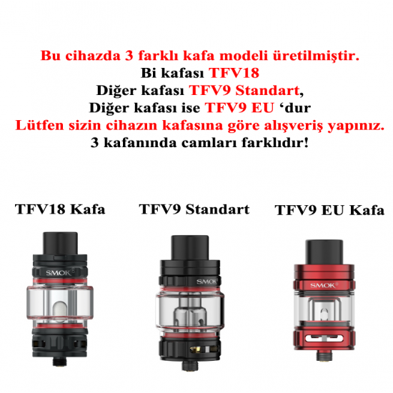 Smok Scar-18 Atomizer Camı - Scar 18 Cam