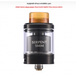 Wotofo Serpent SMM RTA Atomizer Camı