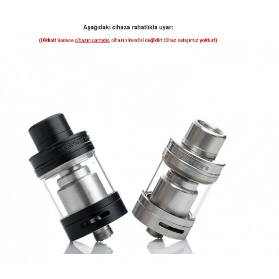 Wotofo Serpent Mini RTA 22 MM Atomizer Camı - Serpent Mini 22 Cam