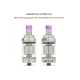 Digiflavor Siren 2 - 22 MM GTA Atomizer Camı - Siren 2 - 22 MM GTA Cam