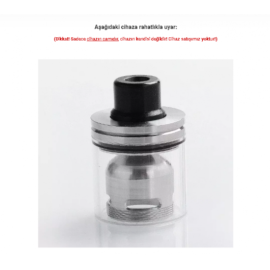 Skyline Drop Kit Atomizer Camı - Skyline Drop Kit Cam