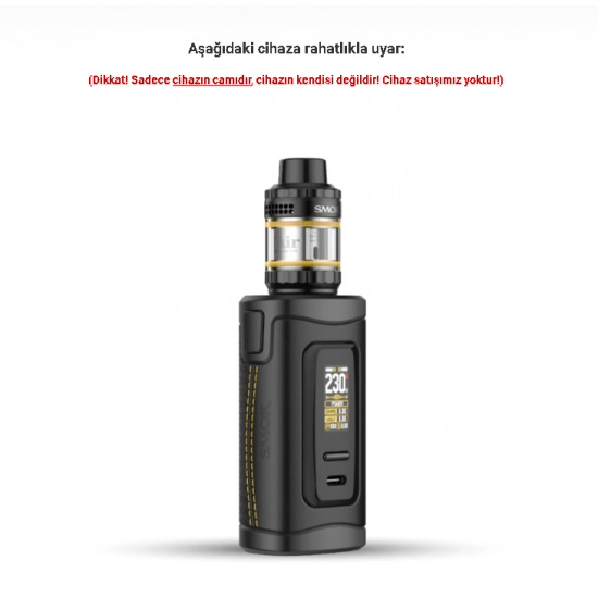 Smok Morph 3 Kit Atomizer Camı