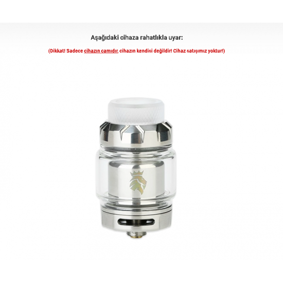 Kaees Stacked RTA Atomizer Camı - Stacked RTA Cam