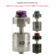 Steam Crave Aromamizer Supreme V3 RDTA Atomizer Camı - Supreme V3 RDTA Cam