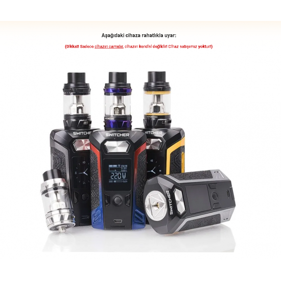 Vaporesso Switcher Atomizer Camı