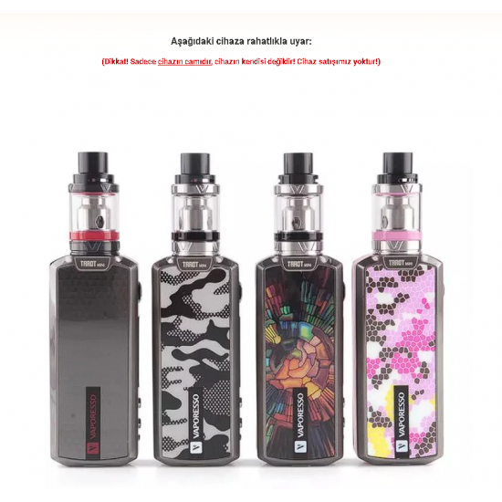 Vaporesso Tarot Mini 80W Atomizer Camı - Tarot Mini Cam